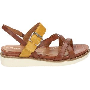Tamaris Eda Sandaal Dames Bruin/Cognac