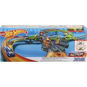 Hot Wheels Action Gigantische Achtvormige Botsing - Racebaan