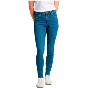 Lee Scarlett High Jeans Blauw 31 / 31 Vrouw