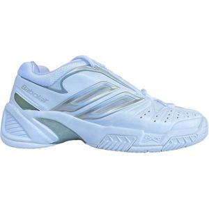 Babolat Team Tennisschoenen - Wit/Zilver - Maat 37 - Dames