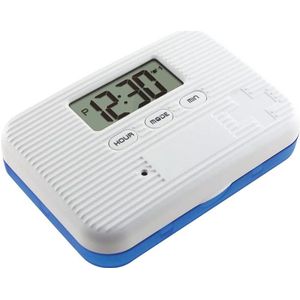 Elektronische Pillenbox met Timer en Alarm - Draagbare Organizer met 6 Vakken en LCD-Display