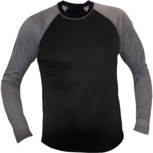 Thermoshirt Assent Don zwart/grijs maat L
