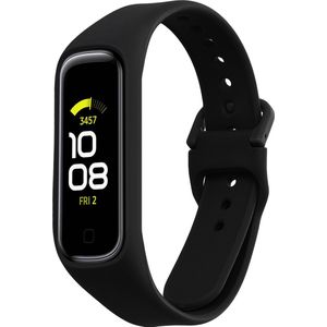 kwmobile bandje geschikt voor Samsung Galaxy Fit 2 - Armband voor fitnesstracker in zwart - Horlogeband