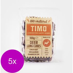 Timo Longen - Hondensnacks - 5 x Hert 100 g