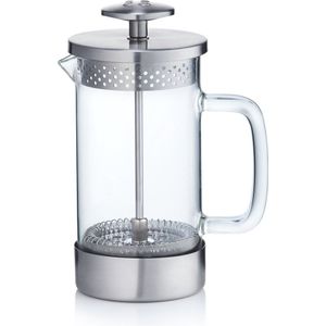 Barista & Co Core - French Press - Cafetière - 0.35L - goed voor 3 kopjes - Zilver