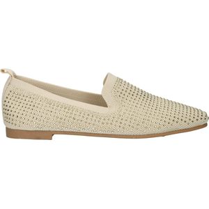 La Strada Beige loafer met steentjes dames - maat 41