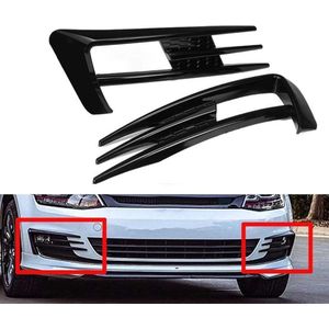 GTI GTD Look trim Spoiler Geschikt voor Golf 7 modellen 1.2 1.4 1.6 2.0 Tdi Tsi Variant Voorbumper Spoiler Mistlamp