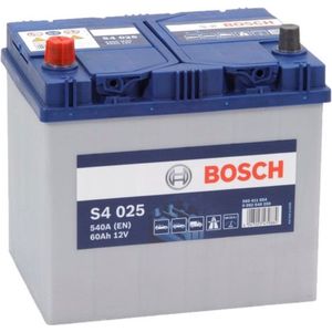 BOSCH | Accu - 12V 60Ah | S4025 - 0 092 S40 250 | Auto Start Accu