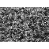 PUNGE - Vloerkleed - Zwart/Wit - 160 x 230 cm - Polyester