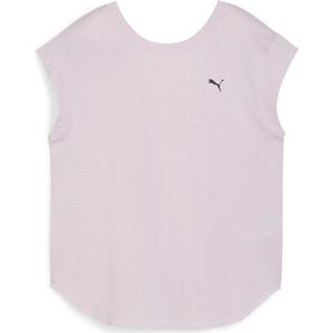 PUMA STUDIO FOUNDATIONS TEE Dames Sportshirt - Grape Mist