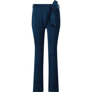 Cyell SOFT FOCUS lounge broek lang - blauw patroon - Maat 44 Blauw maat 44 (XXL)
