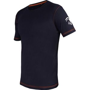 Knhs Shirt Heren Donkerblauw-oranje - xs
