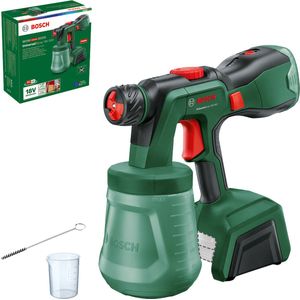 Bosch Universalspray 18V-300 - Accu Verfspuit - Inclusief Reinigingsborstel en Maatbeker - Exclusief Accu en Lader