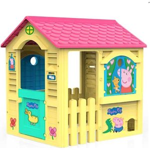 Speelgoedhuis voor Kinderen Peppa Pig | 84 x 103 x 104 cm | Speelhuis | Speelhuis buiten | Speelhuisje