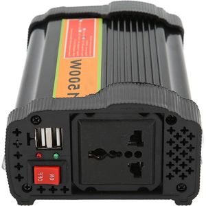 1500W 12V DC naar 220V-240V AC Solar Power Inverter met USB-poort - voor Truck Car Emergency Solar System .