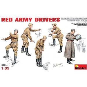 MiniArt Red Army Drivers + Ammo by Mig lijm