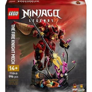 LEGO NINJAGO De Vuurriddermecha Bouwpakket voor Kinderen - 71846