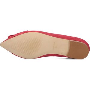 Stefano Lauran 9973 Ballerina's Dames - Rood - Maat 37