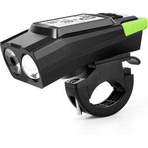 Zeerkeer Fietslamp Set - LED Fietsverlichting Set - 4000mah Voorlicht / 2000mah Achterlicht - USB Oplaadbare Fietslampen Voor en Achter Licht - - Fietslicht Koplamp - Waterdicht - 800 Lumen - MTB & Racefiets Verlichting