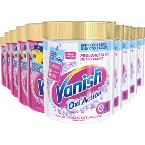 Vanish Kleur en Wit 470gr Vlekkenverwijderaar - 10 Stuks - Voordeelverpakking