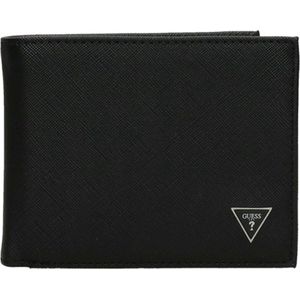 Guess Portemonnee / Wallet / Portefeuille Heren - Billfold - Certosa - Imitatieleer - Zwart