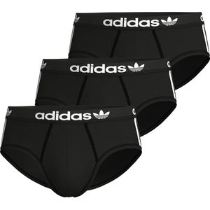 Adidas Originals Brief (3PK) Heren Onderbroek - zwart - Maat S