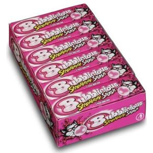 Bubblicious - Kauwgom Aardbeiensmaak - 18 stuks