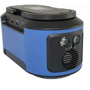 Camping Powerstation Zonne-energie - 60.000mAh - 300W - 222Wh - 220V AC - Universeel Stopcontact - 12V DC - Noodstroom - Accu