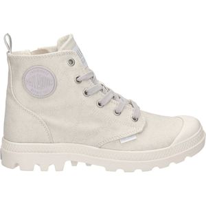 Palladium Pampa Zip dames veterboot - Licht grijs