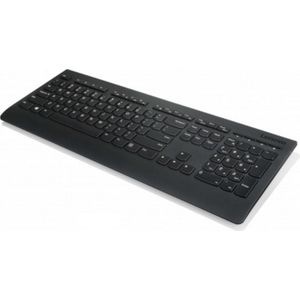 Lenovo Professional RF draadloos toetsenbord - Belgisch Azerty Brits Engels - Zwart