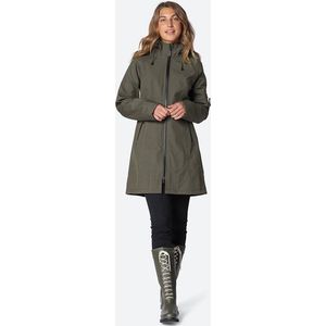 Regenjas Dames - Ilse Jacobsen Raincoat RAIN37L Army - Maat 36