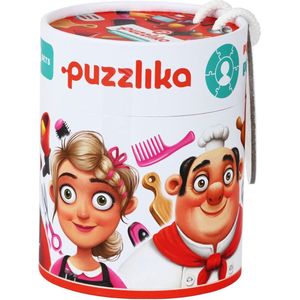 Puzzlika - Educatieve Puzzel - Beroepen - 3 varianten