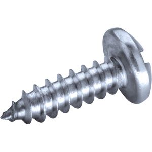 GOEBEL® - 500 x Bolkop plaatschroeven (Ø x L) 4,8 x 19 mm RVS V2A / A2 (AISI 304/02) met Zonder Ring - Schroeven - 1730148190