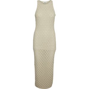 Vero Moda Jurk Vmevelyn Sl Crochet 7/8 Dress Vma N 10286490 Birch Dames Maat - XS