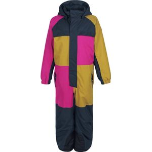 Color Kids - Sneeuwpak voor kinderen - Colorblock - AF 10.000 - Festival Fuchsia - maat 92cm