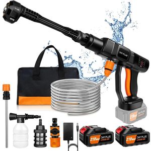 Video Hogedrukreiniger - Spuitpistool - Hogedrukspuit - Hogedruk Spuwer - 270l/h - 2000W - 150bar - 200Psi - 5M