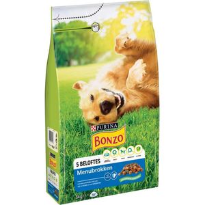 Bonzo Droogvoer Adult Menubrokken Kip 3 kg