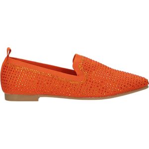 La Strada oranje loafer dames - maat 39