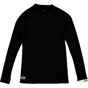 JUJA - UV-Zwemshirt met lange mouwen voor vrouwen - UPF50+ - Solid - Zwart - maat L (40)