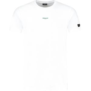 Ballin Amsterdam - Heren Regular fit T-shirts Crewneck SS - White - Maat XS
