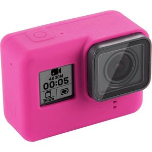 Mobigear - Hoesje geschikt voor GoPro HERO 5 / 6 / 7 / 2018 Hoesje Flexibel Siliconen | Mobigear Classic - - GoPro HERO 5 / 6 / 7 / 2018 - Magenta