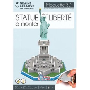 Puzzel 3D Maquette | Modelbouw 3D | Statue of Liberty New York