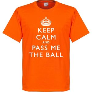 Keep Calm And Pass The Ball T-Shirt - 3XL