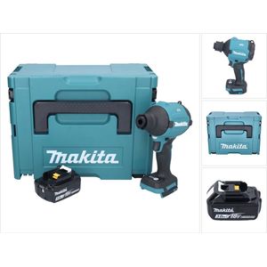Makita DAS 180 F1J accu-blazer 18 V borstelloos + 1x oplaadbare accu 3.0 Ah + Makpac - zonder lader