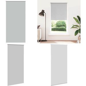 vidaXL Rolgordijn verduisterend 115x230 cm stofbreedte 110,7 cm - Rolgordijn - Rolgordijnen - Dag- En Nachtgordijn - Verduisterend Rolgordijn