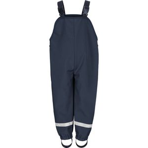 Playshoes - Softshell broek met bretels voor kinderen - Donkerblauw - maat 74cm