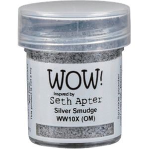 Mixed Media Embossing Powder, Silver Smudge – X Seth Apter Exclusive