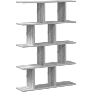 vidaXL Wandschap kubus 12 vakken bewerkt hout grijs sonoma eikenkleur - Muur Kubus Plank - Muur Kubus Planken - Zwevende Kubus Plank - Kubus Muur Boekenplank
