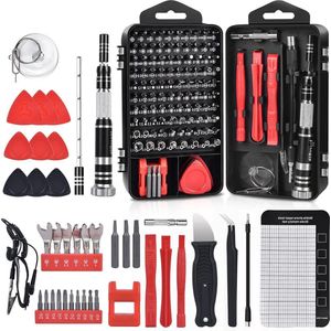 Precisieschroevendraaier met bitset - 140 stuks voor smartphone reparatie - iPhone tablet console laptop horloges camera brillen