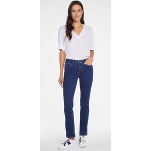 NYDJ Sheri Slim Jeans Mediumblauw Premium Denim